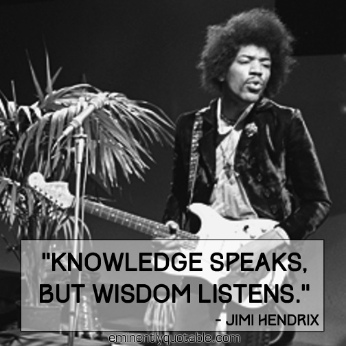 Knowledge-speaks