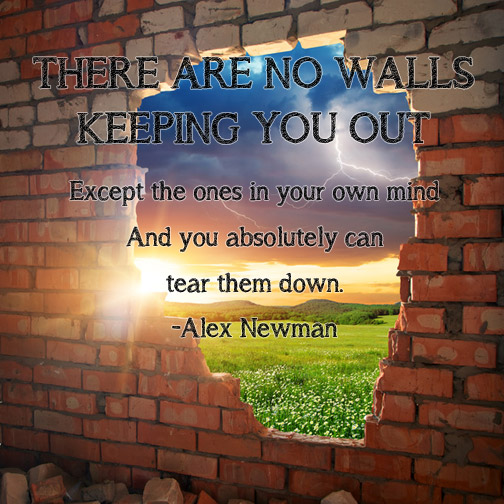 There Are No Walls Keeping You Out