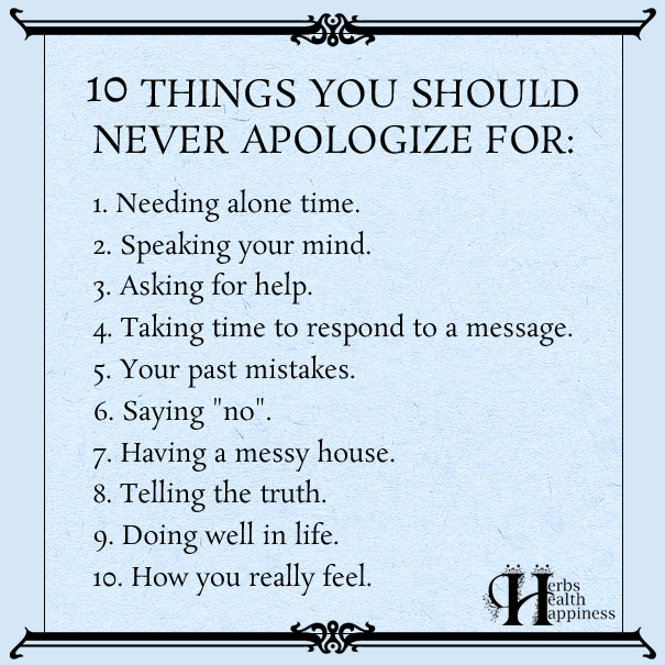 10-Things-You-Should-Never-Apologize-For