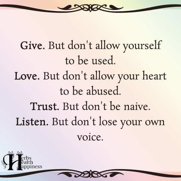 Give-But-Don't-Allow-Yourself-To-Be-Used