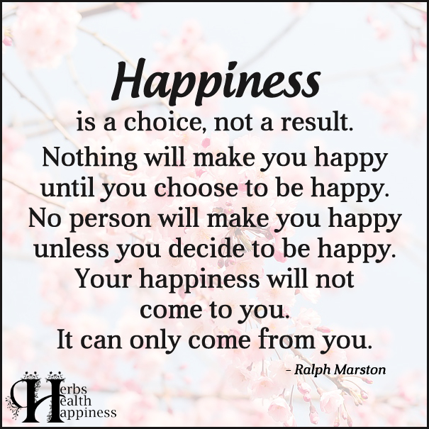 Happiness-is-a-choice