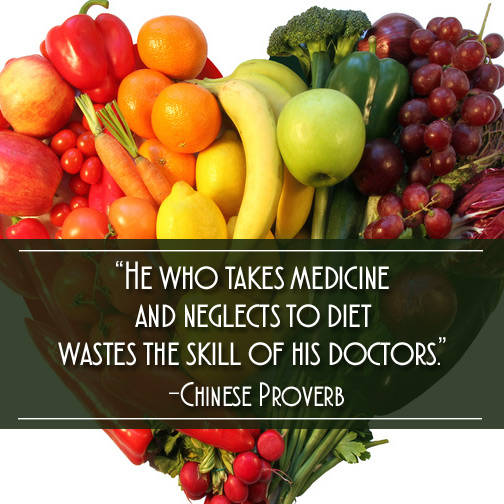 He who takes medicine and neglects to diet wastes the skill of his doctors