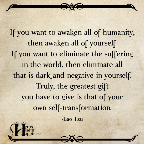 If You Want To Awaken All Of Humanity