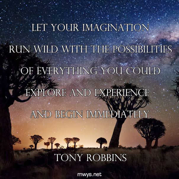 Let your imagination run wild with the possibilities