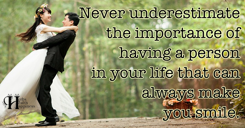 Never Underestimate the Importance of Having Someone - Live Life