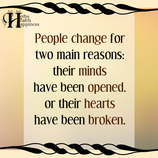 People-change-for-two-main-reasons