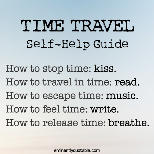 Time Travel Self Help Guide
