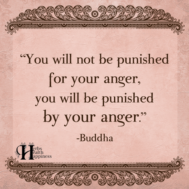 You Will Not Be Punished For Your Anger